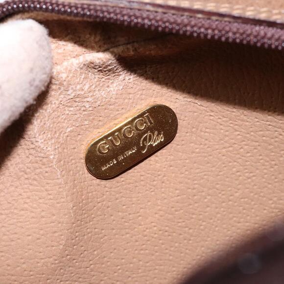 GUCCI GG Plus Supreme Shoulder Bag Pvc Beige Gold - Picture 16 of 16